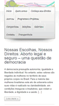 Mobile Screenshot of femininoplural.org.br